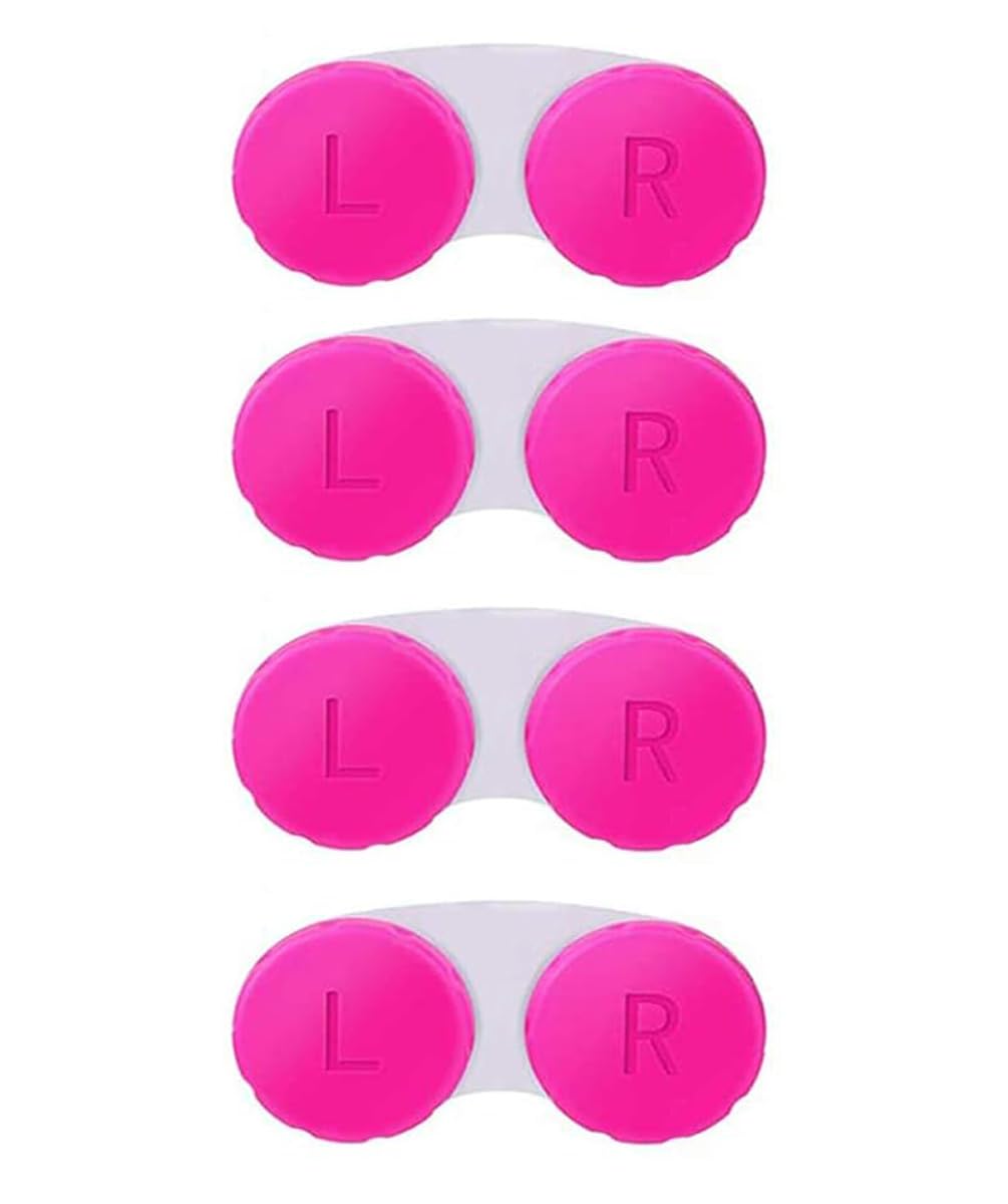12 Pack Colorful Contact Lens Case Box Holder Container Soak Storage Kit